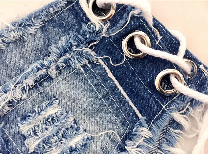 Новые летние женщины джинсовые шорты горячие брюки Европа и соединенные Штаты