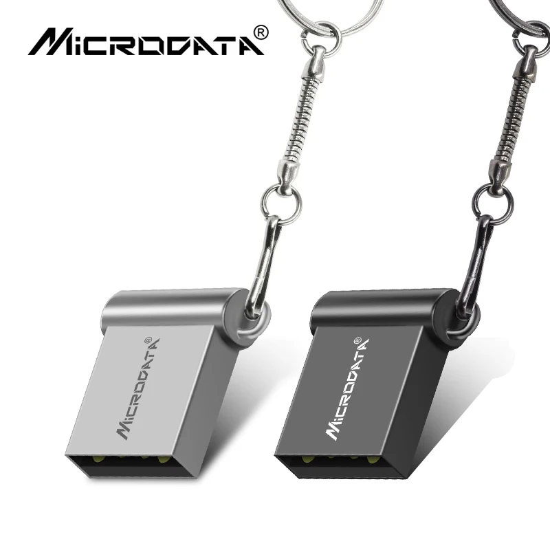 Флеш-накопитель usb Супер Мини крошечный! Флэш-накопитель 64 ГБ 16 32 металлический