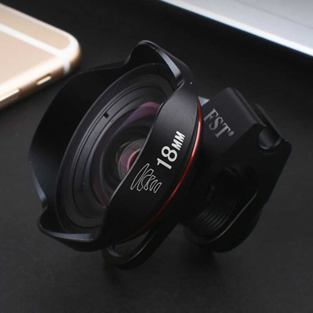 HD Lens For Mobile Phone 4K Filter Camera Focusing Distance 18MM Super Wide angle Optical Glass lenses iPhone Apple 6 7 8 X | Мобильные
