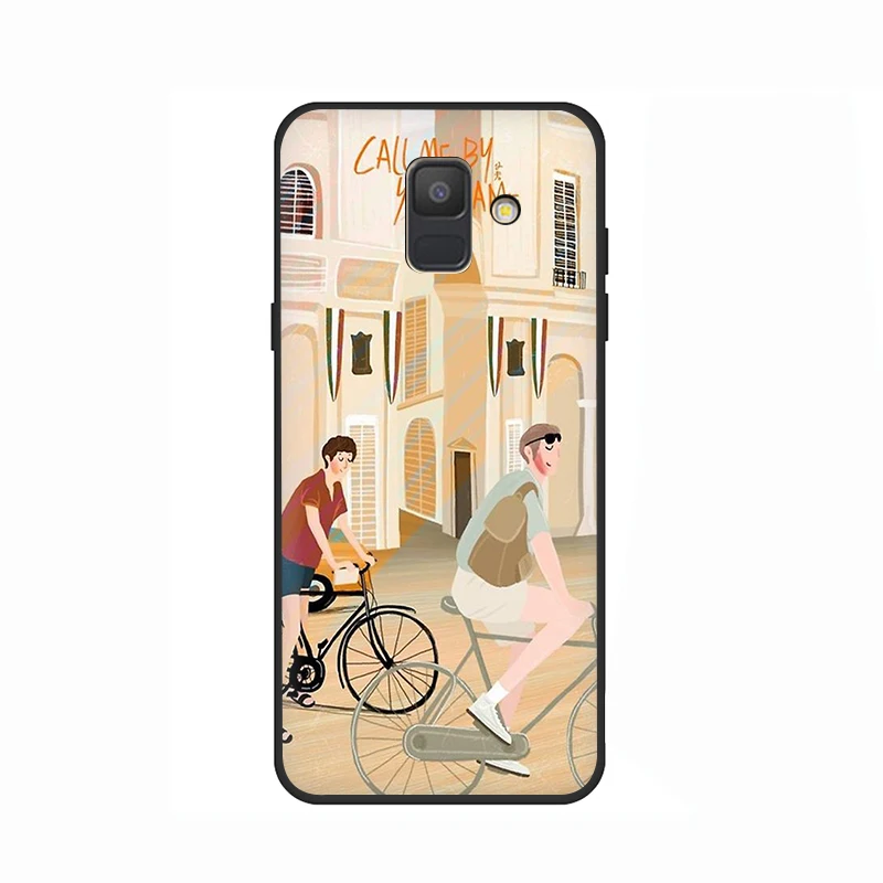 Call me на Ваше имя мягкий чехол для мобильного телефона чехол для Samsung Galaxy A3 A5 A6 A7 A8 A9 A10 A30 A40 A50 A70 J6 - Цвет: B10