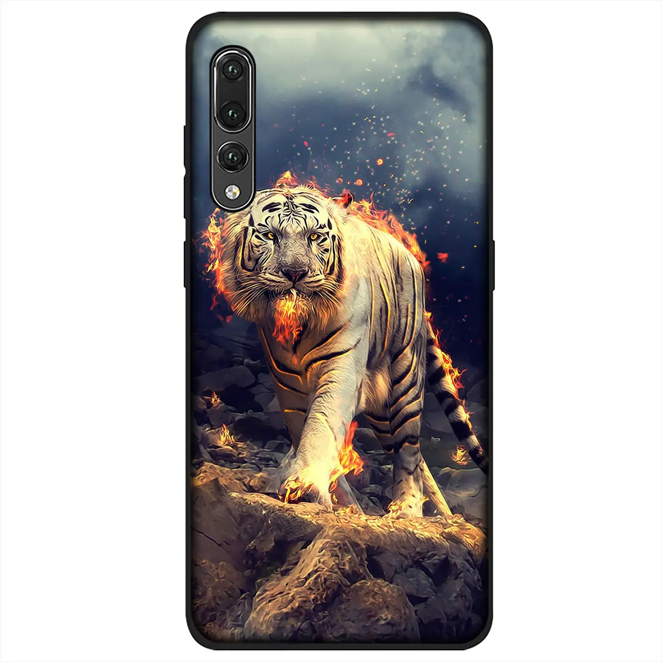 YIMAOC тигр лев леопард Черная пантера мягкий силиконовый чехол для Huawei P30 P20 Pro P10 P9