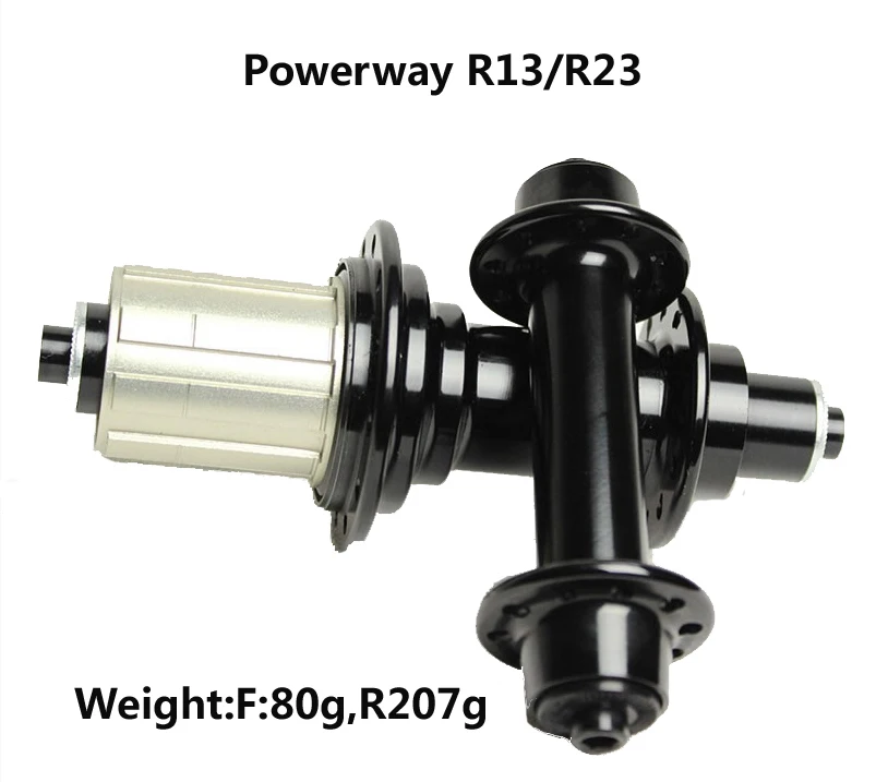 Powerway R13 hub 2" мини Углеродные 451 дешевые bmx велосипеды колесная-обод 23X50 мм клинчер трубчатые 20 дюймовое Велосипедное колесо novatec/powerway керамические втулки - Цвет: Powerway R13 hub