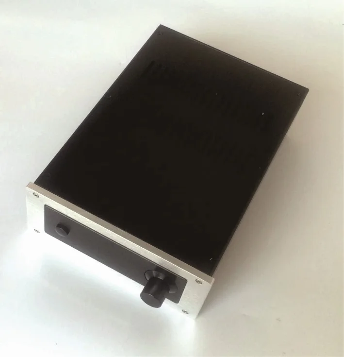 

DIY amplifier case 220*90*311mm JC229 All aluminum amplifier chassis / Preamplifier / DAC case / AMP Enclosure / case DIY box