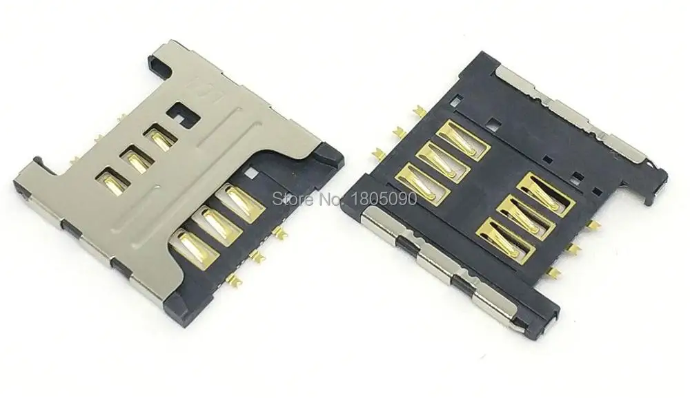 Разъем для SIM-карты samsung I9000 i699 100 S6358 S6108 S6102 3520, KA-068 шт.