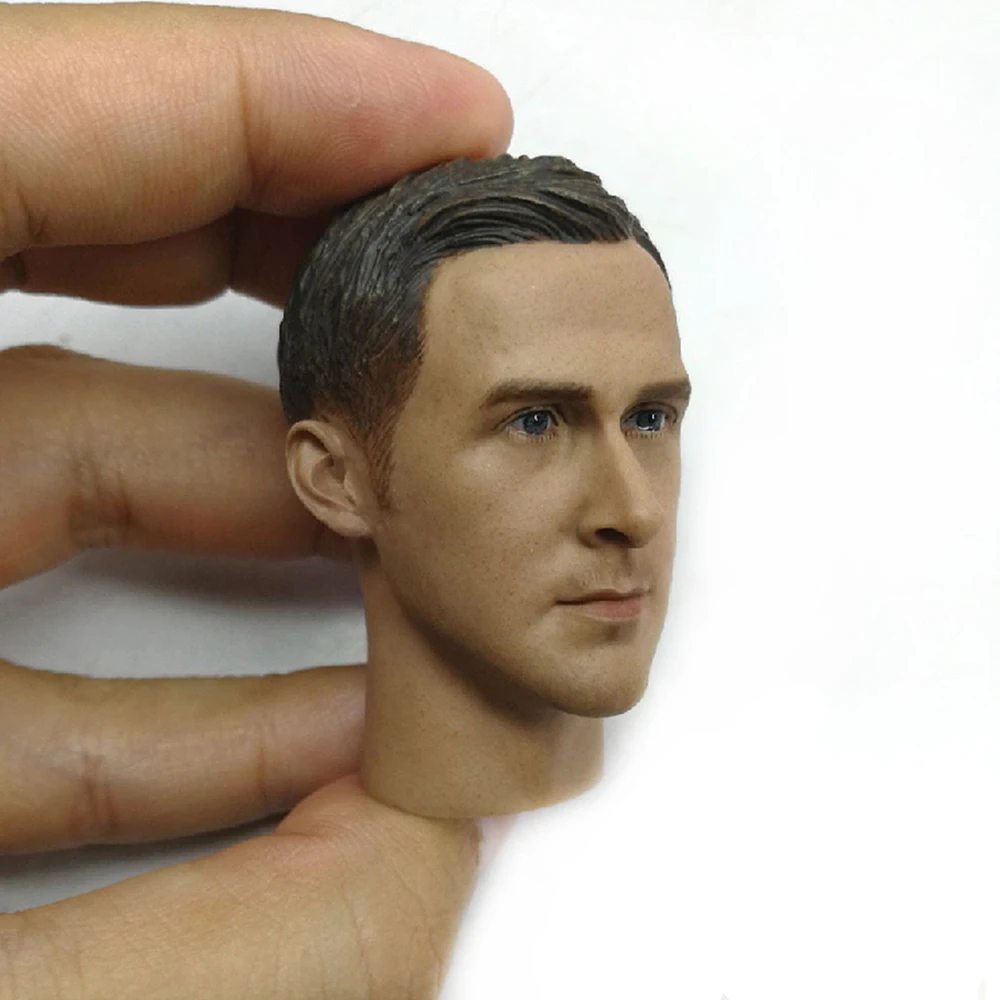 

1/6 Ryan Gosling Male Head Sculpt Model for 12 Inches Men Bodies