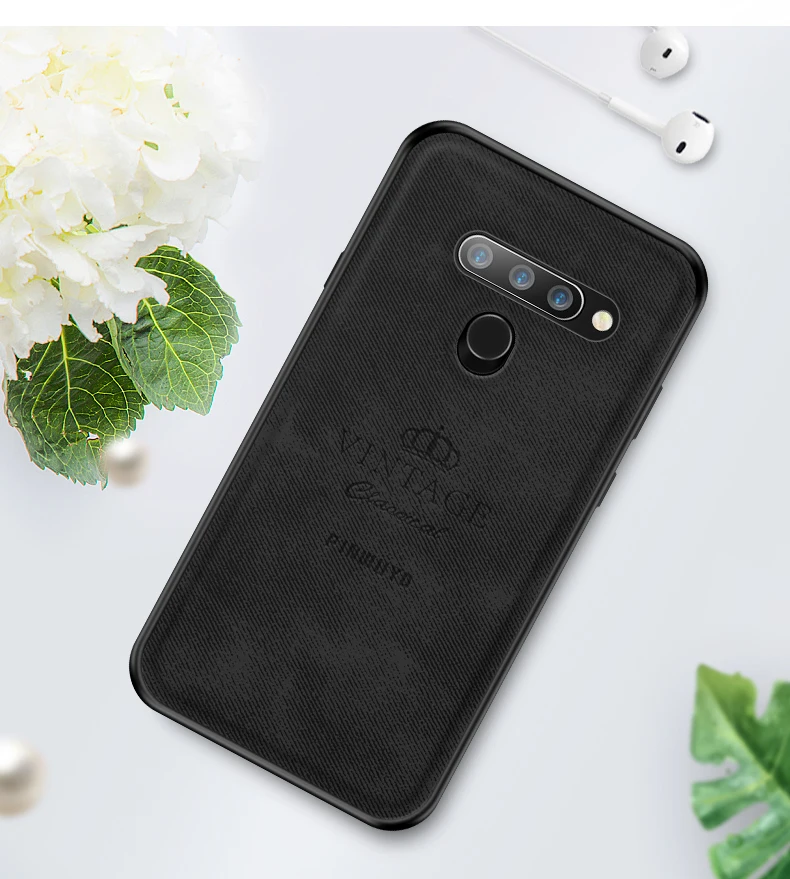 Для LG V40 чехол ThinQ Мягкий ТПУ + Жесткий ПК PINWUYO Роскошная фотография для тонкая