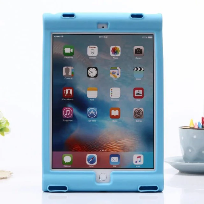 Уникальный противоударный мягкая подставка чехол для Apple iPad Pro 10 5 Мягкая