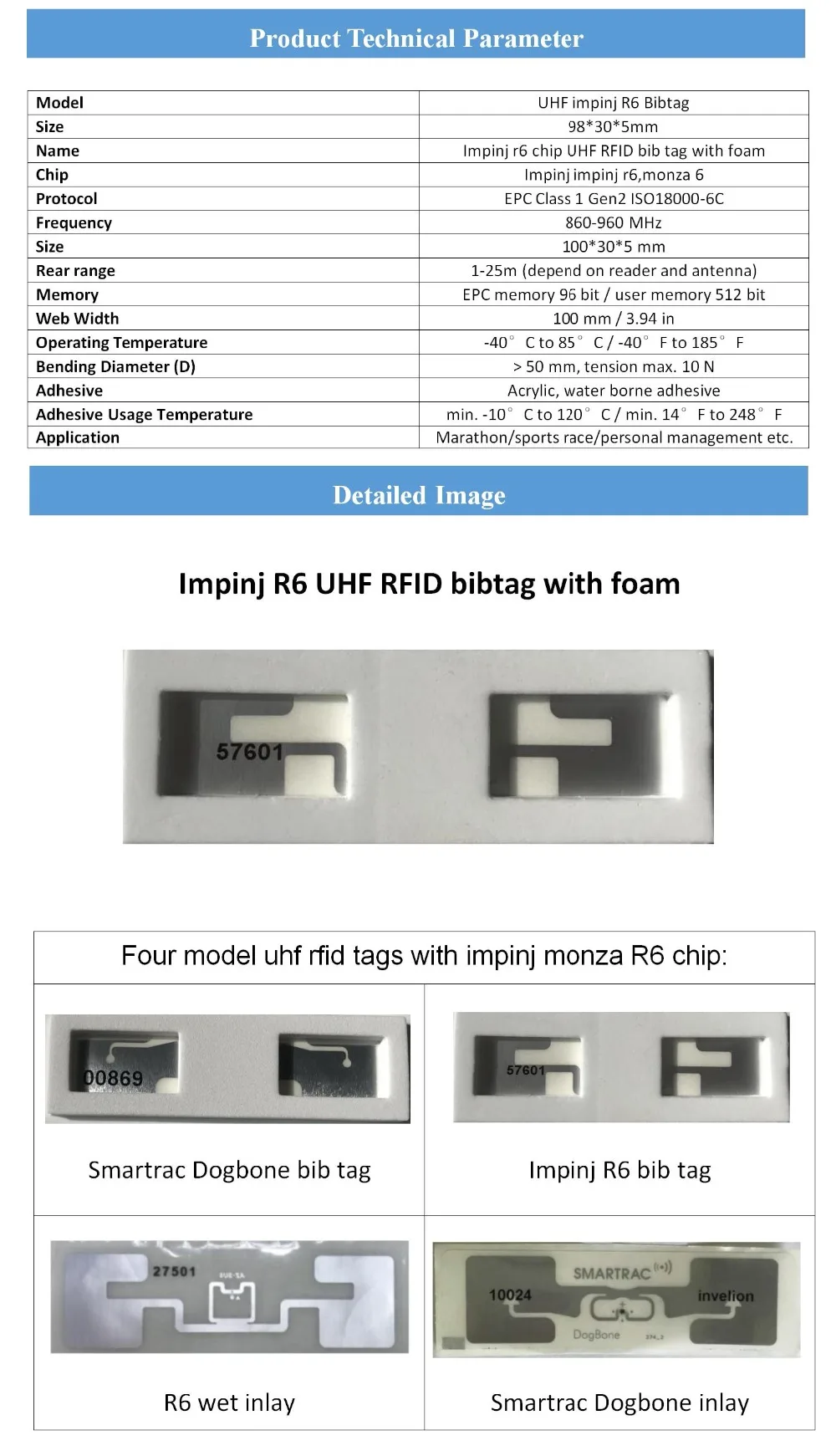 Результаты спортивных гонок uhf rfid tag R6 чип с пенопластом транспондер таймер марафона решение наклейка 860-960 МГц для бегуна номер