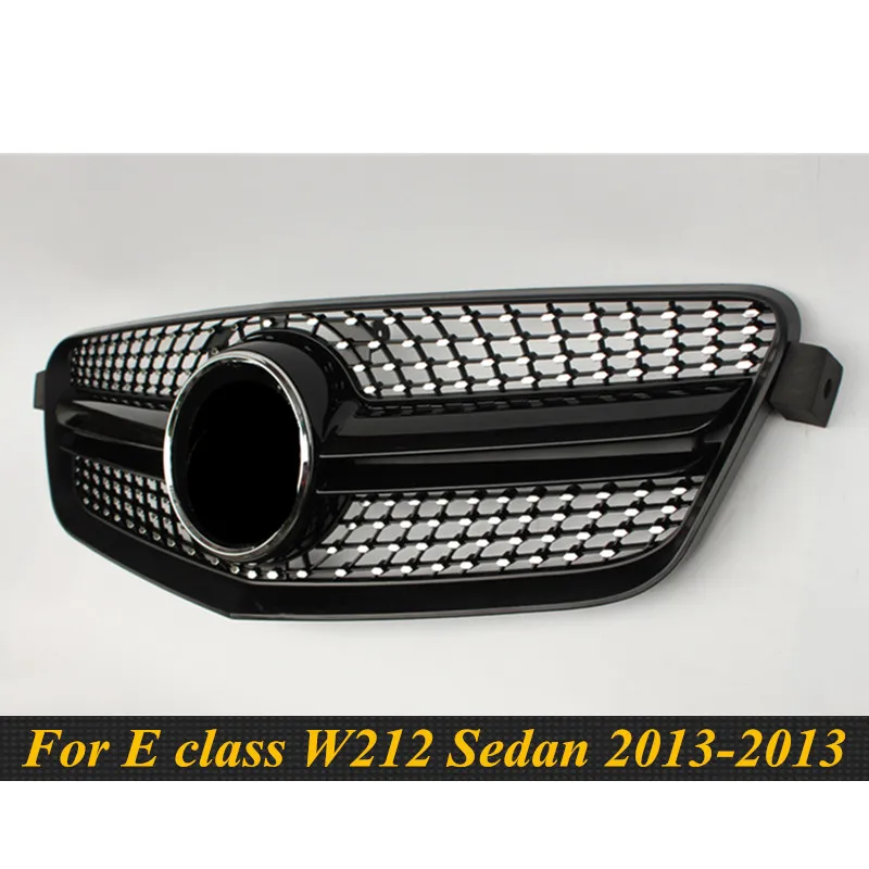 W212 бриллиантовый гриль передний бампер решетка для Mercedes E Class Sedan 2010 - 2013 E200 E250 E300 E350