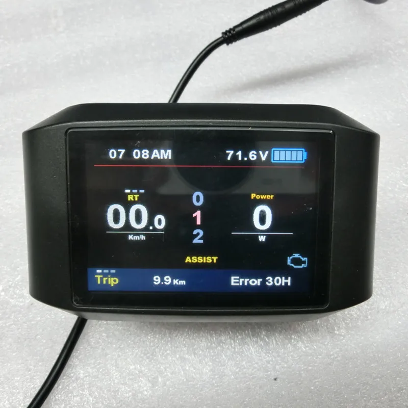 Цветная ЖК панель управления APT 750C/дисплей|Электровелосипед| |