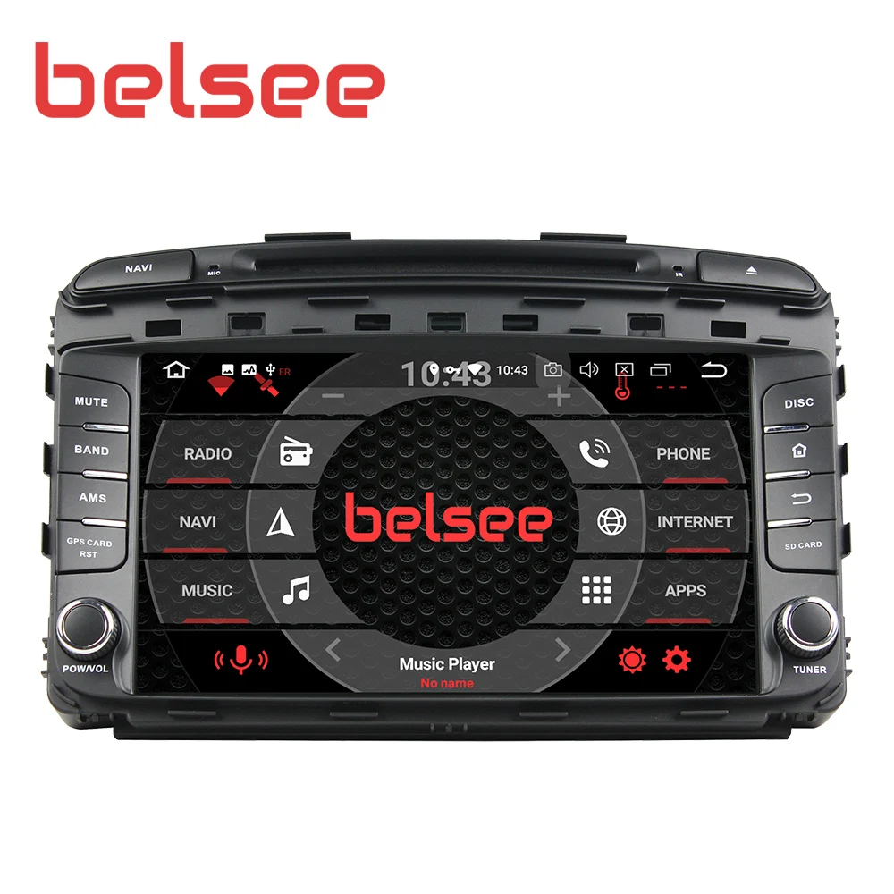 Belsee " ips экран Android 9,0 для Kia Sorento Автомагнитола 4 ГБ 8 ядерный стерео аудио gps навигационный блок Авторадио DVD
