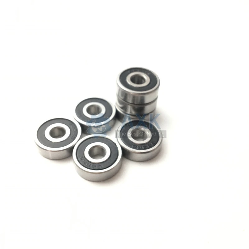 AXK подшипники 607RS ABEC 5 P5 607 2RS или Z3V3 миниатюрный шариковый подшипник 7x19x6 мм RS