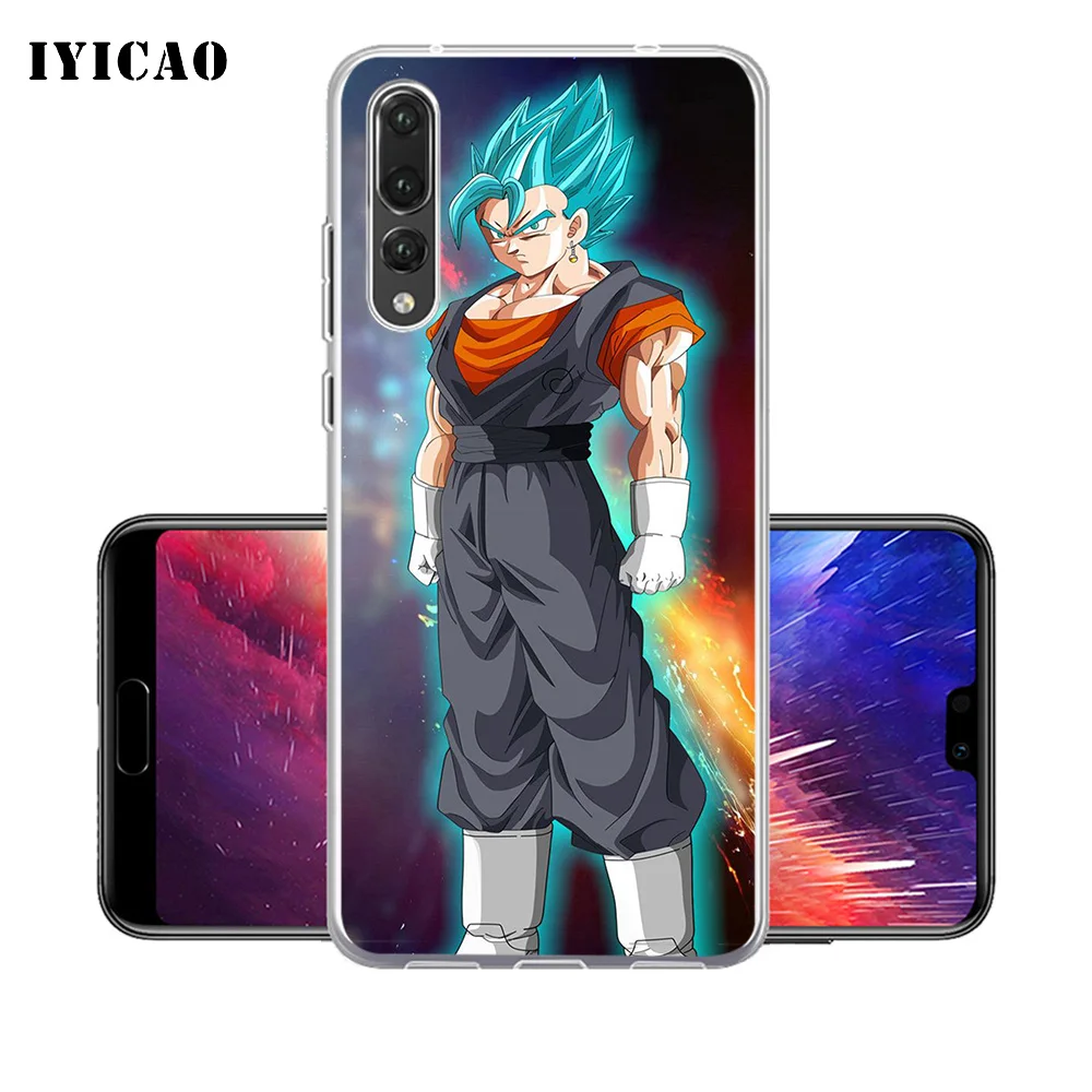 IYICAO Vegetto Dragon Ball Супер Мягкий силикон чехол для телефона huawei P30 P20 Pro P10 P9 P8 Lite P Smart из