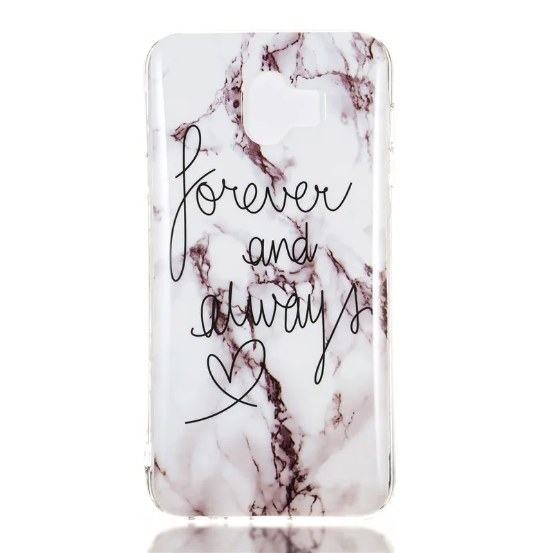 Чехол Luxury для Samsung Galaxy J4 2018 из мягкого силикона TPU в мраморном каменном дизайне, узкий чехол для телефона J400F J400DS on.