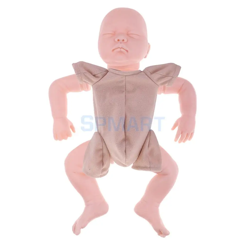 Как настоящие на ощупь силиконовые 22 дюймов Reborn комплект проснулся Baby Doll пустой