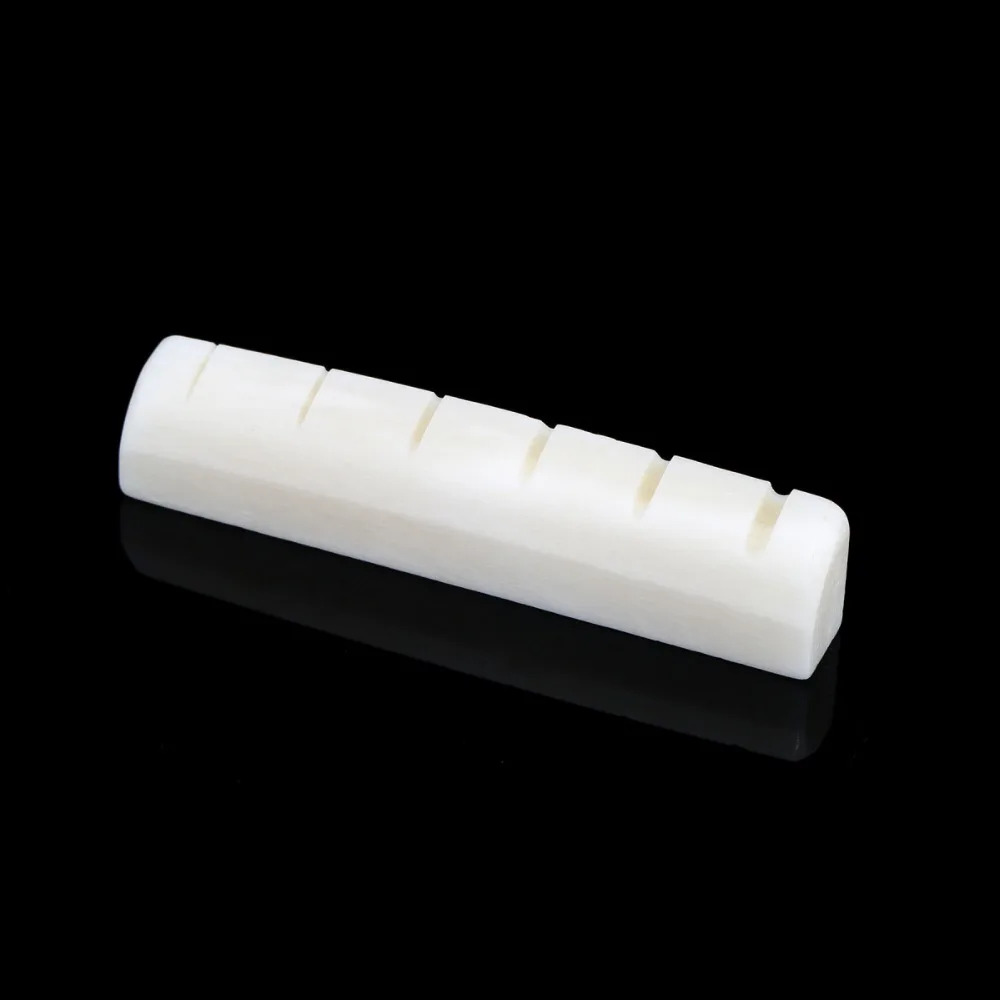 

Musiclily Slotted Bone Acoustic Guitar Nut, 43x6x9/9.3/8.5mm (2 Pieces)