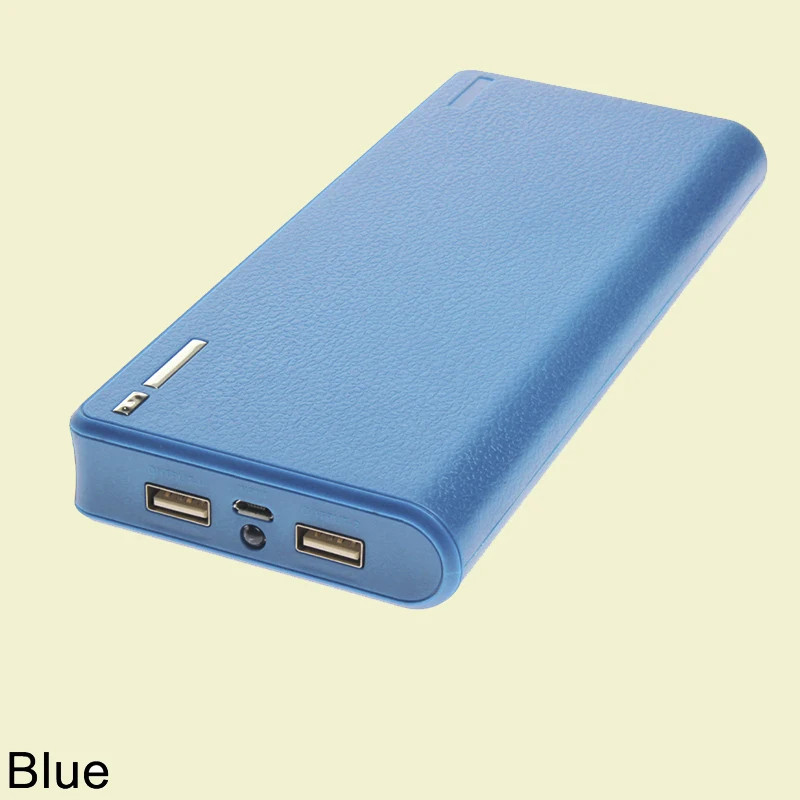 6 шт. чехол с зарядным устройством для аккумулятора 18650 USB мобильный телефон |