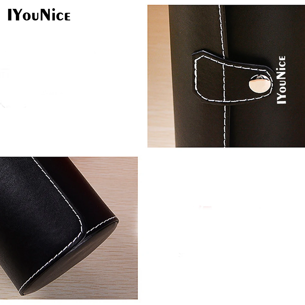 Новинка 2017 модный портативный дорожный Чехол IYouNice для часов с 3 слотами чехол из