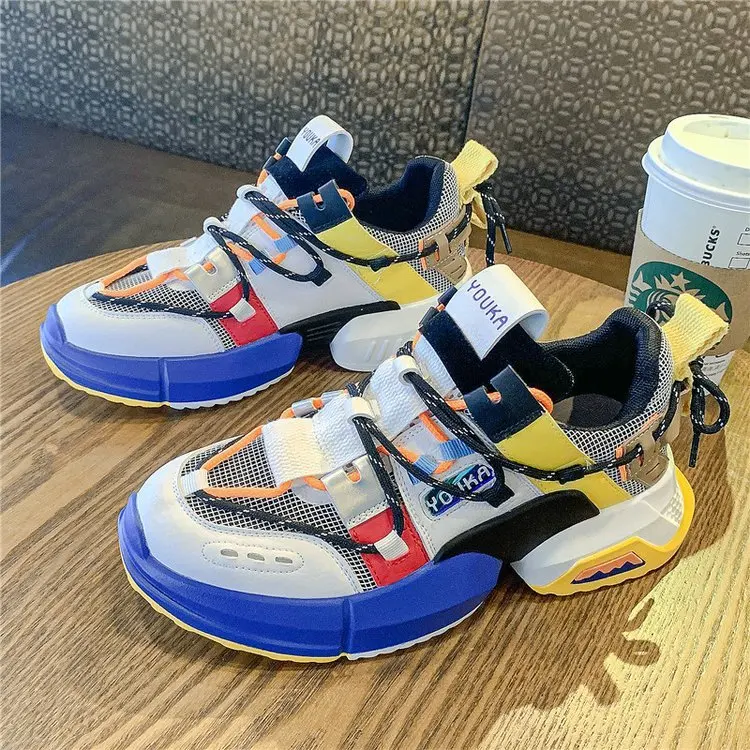 New Chunky Fashion Sneakers Platform Women Thick Sole Ladies Female Chunky Shoes Women Casual Vulcanize Platform Sneakers