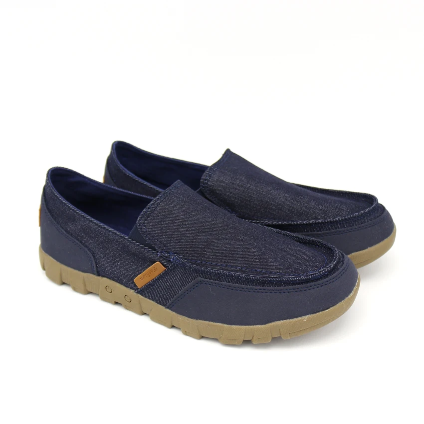 Мужские парусиновые туфли BIMUDUIYU ультралегкие дышащие повседневные Лоферы без