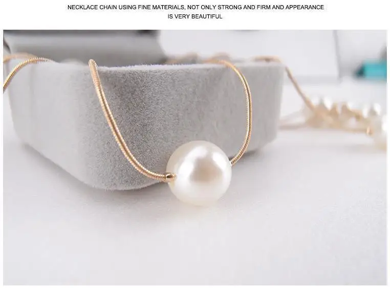 Korean version of the multi-layer fashion double-layer pearl sweater chain long decorative necklace