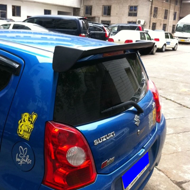 Для Suzuki Alto спойлер высокое качество абс материал автомобильное заднее крыло праймер цвет задний спойлер для Suzuki Alto 2006