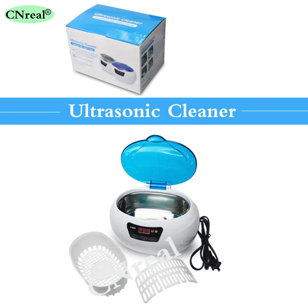 1 Piece Dental Ultrasonic Cleaner for Dentist Instruments Tools Cleaning Work 600ml