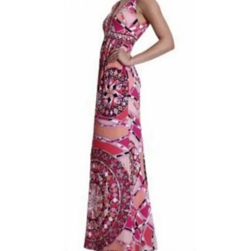 Роскошный итальянский epucci брендов Для женщин Красный Богемия V шеи