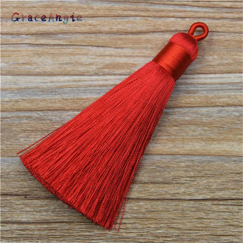GraceAngie 5/сумка 8 см с кисточкой в рулоне DIY тканая Автомобильная сумка кулон свитер
