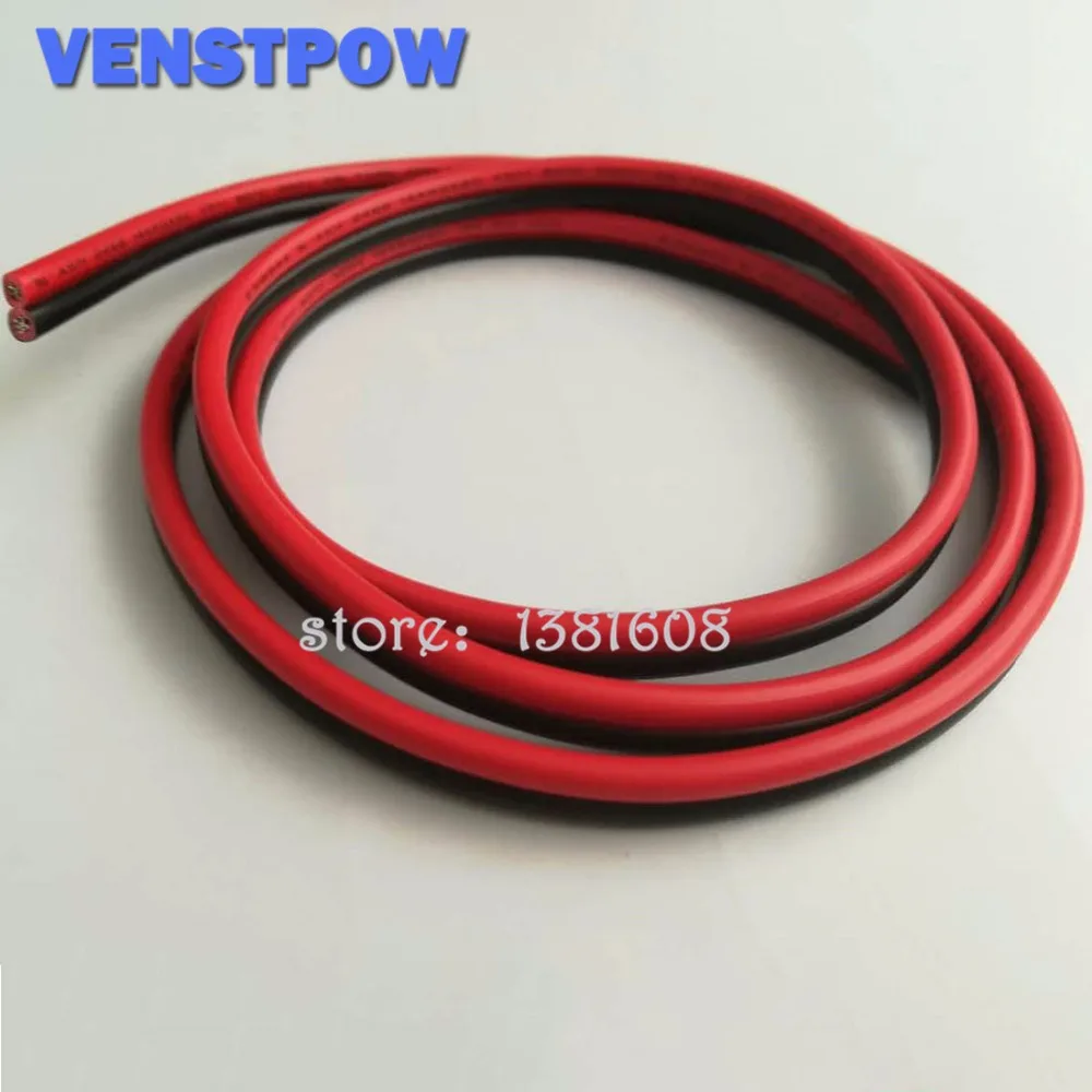 1 м/лот Красный Черный 2 контакта 14AWG светодиодный удлинитель тонкий Медный