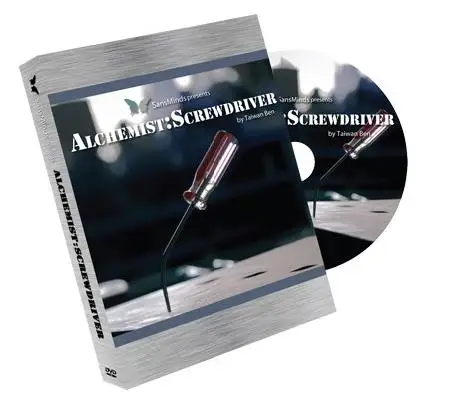 

Alchemist: Screw Driver (2 Gimmicks And Dvd) - Trick,Mentalism,Stage,Close Up,Street Magic,Illusions,Party Trick,Magia Toys