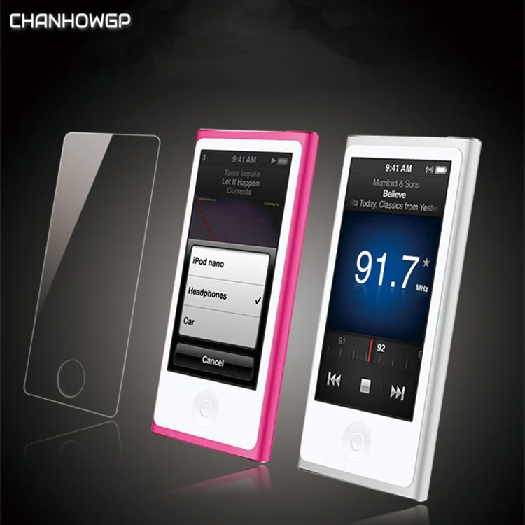 CHANHOW закаленное стекло для Apple iPod Nano 7 nano7 защитный чехол 8 Seven Защитная пленка