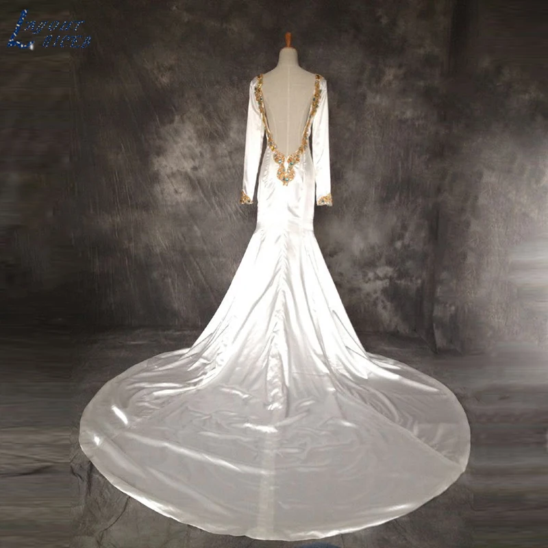 Сексуальные Глубокий v образный вырез золотые бисерные вечерние платья со