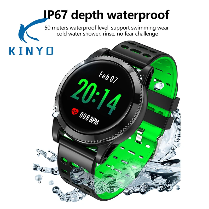 Многофункциональный смарт браслет KY11 для мужчин и женщин удаленная фотография