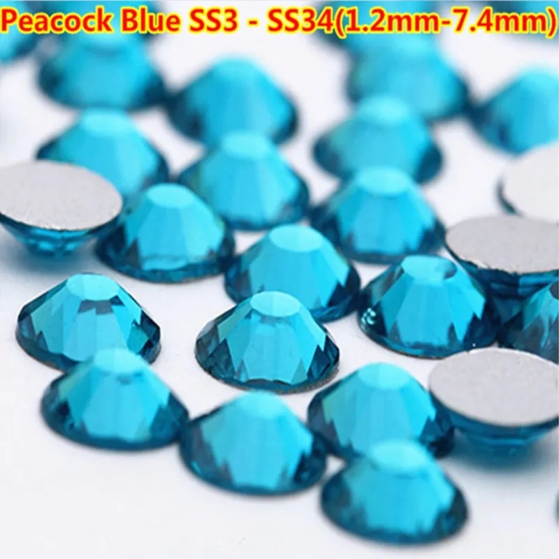 1440 шт. 19. Mm-2mm ss6 Swarovsky кристаллы для ногтей стеклянный ноготь маникюрный-разные размеры драгоценные камни ab Стразы для ногтей Стразы для дизайна ногтей Atacado украшения