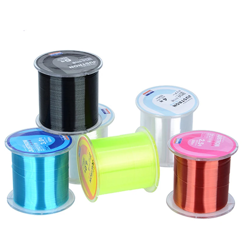 2 шт./лот плавающая леска прочная мононити для ловли карпа 500 м нейлоновые лески 8