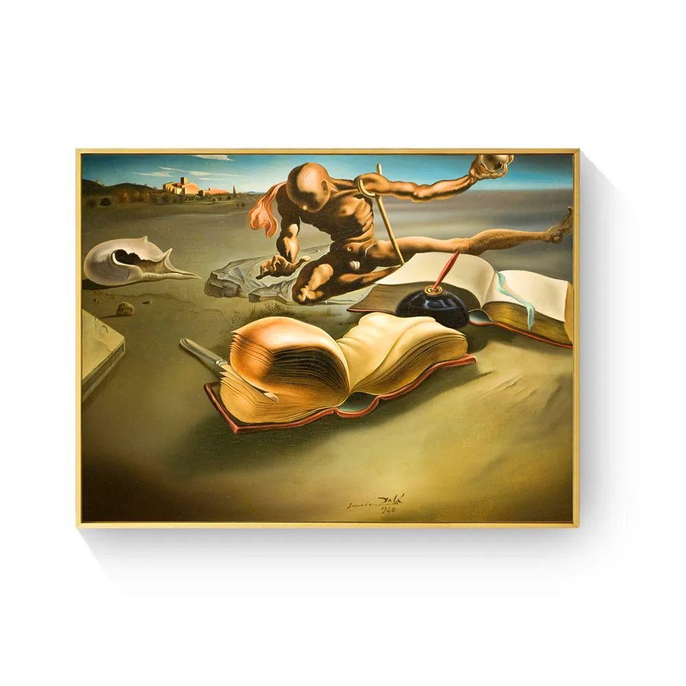 Salvador Dali Virtual Dream холст Художественная печать живопись плакат Настенные картины для гостиной домашний декоративный настенный Декор без рамки - Цвет: 1