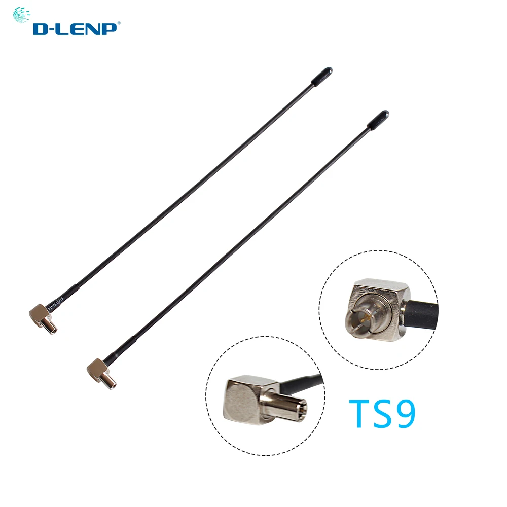 Dlenp 2 шт./лот 4G Lte Антенна для WiFI роутера с Ts9 Conenctor 5dbi Huawei E398 E5372 E589 E392 Zte MF61 MF62 aircard