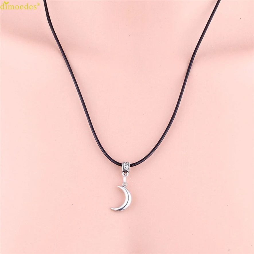 Горячая Лучшая цена модный полумесяц чокер с подвеской ожерелье 102510|necklace with cross