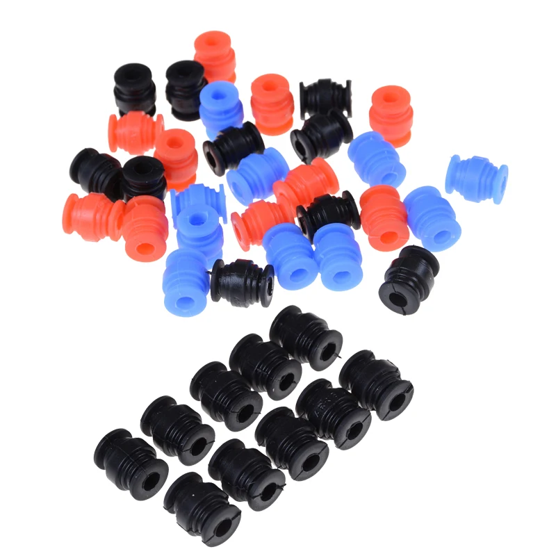 Новые 10 шт./компл. резиновые + Силиконовые универсальные вибрационные