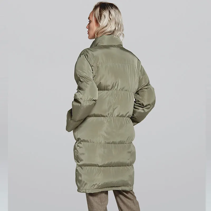 2019 длинные женские парки зимнее пальто женская утепленная хлопковая зимняя