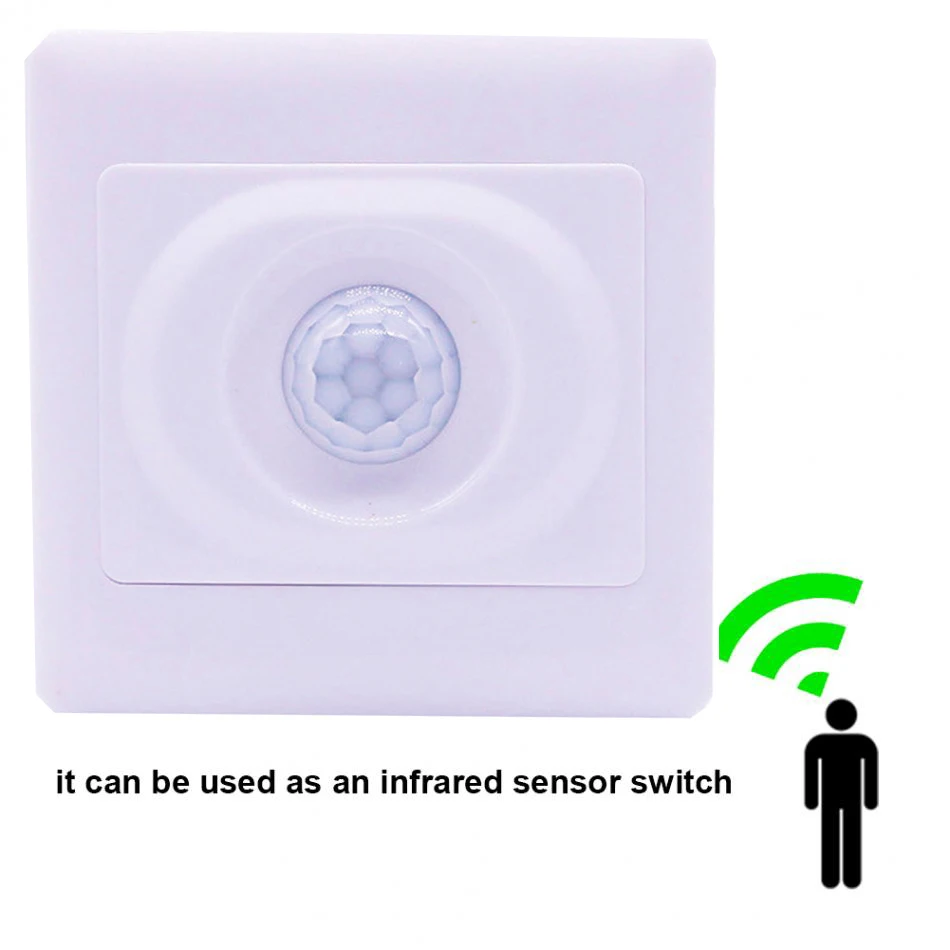 Инфракрасный датчик движения из ПИР переключателя 86 Тип скрытый 110V220V