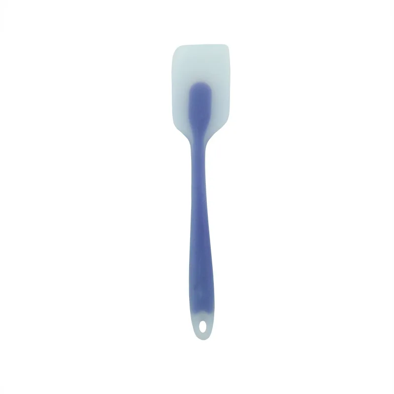 1pcs purple Инструменты для выпечки Шпатель для торта силиконовый шпатель форма для выпечки кондитерских изделий кухонный шпатель Миксер для мороженого совок скребок для крема - Цвет: 1pcs purple