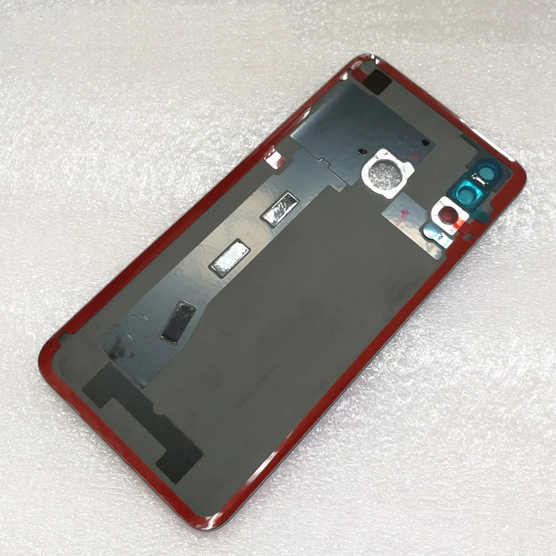 Новинка, задняя крышка из закаленного стекла для huawei Nova 4 VCE-AL00, запасные части, крышка для батареи, корпус+ рамка для камеры+ крышка для вспышки