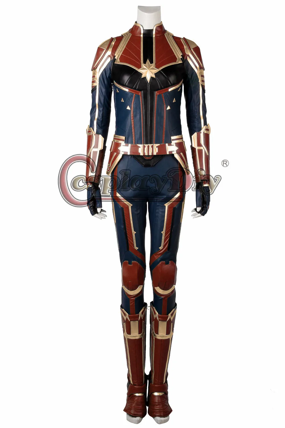 Косплей diy Марвел Капитан косплей Ms. Marvel Carol костюм кары Дэнверс комбинезон наряд Хэллоуин Взрослый женский полный комплект на заказ