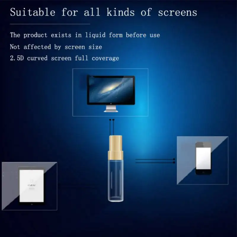 1 мл универсальная защита для экрана нано Жидкая 3D невидимая технология