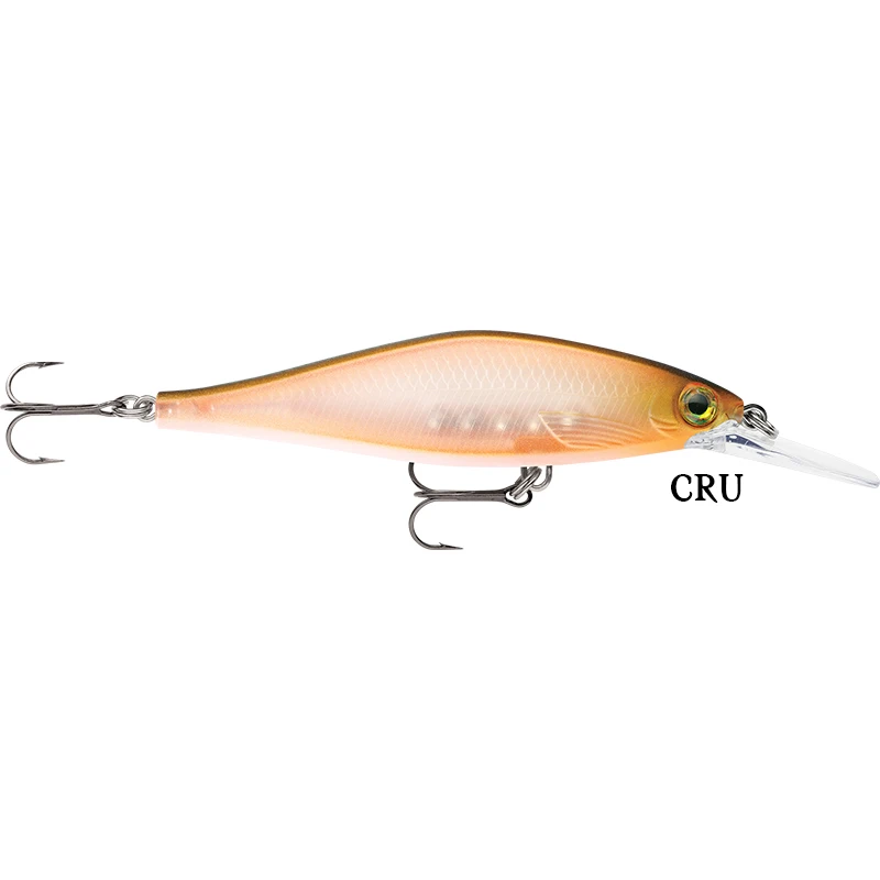 SDRSD09 CRU Rapala бренд Shadow Rap Shad Deep SDRSD09 рыболовные приманки качественная профессиональная Блесна Приманки 9 см 12 г Dive 1,5-1,8 м с крючками VMC - Цвет: SDRSD09 CRU