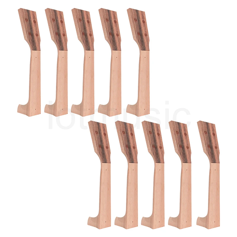 Укулеле сопрано шея для укулеле 21 дюйм Uke Гавайские гитарные детали Luther Diy Blackwood