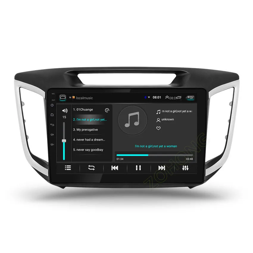 DSP 36EQ 4G 2.5D 10,2 дюймов Android9.0 автомобильный DVD мультимедийный плеер для hyundai Creta IX25 Авторадио автомобильный gps навигатор стерео радио