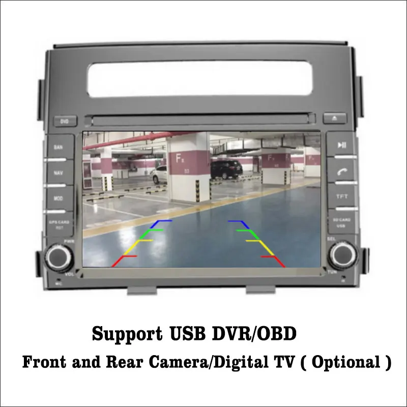 Liislee Android 7,1 2G ram для Kia Soul 2012~ 2013 автомобильное радио Аудио Видео Мультимедиа dvd-плеер wifi DVR gps Navi навигация